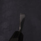 Gyuto Blue Steel #2 Kurouchi Chokin Snake-Sakura Buffalo Ebony Handle 210mm-[Musashi]-[Japanese-Kitchen-Knives]