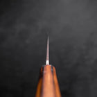 Gyuto Blue Steel #2 Nashiji Stainless Clad Sumi Urushi Handle 210mm-[Musashi]-[Japanese-Kitchen-Knives]