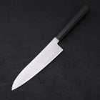 Gyuto HAP-40 Polished Buffalo Ebony Handle 180mm-[Musashi]-[Japanese-Kitchen-Knives]