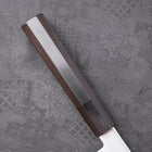 Gyuto HAP-40 Polished Buffalo Ebony Handle 180mm-[Musashi]-[Japanese-Kitchen-Knives]