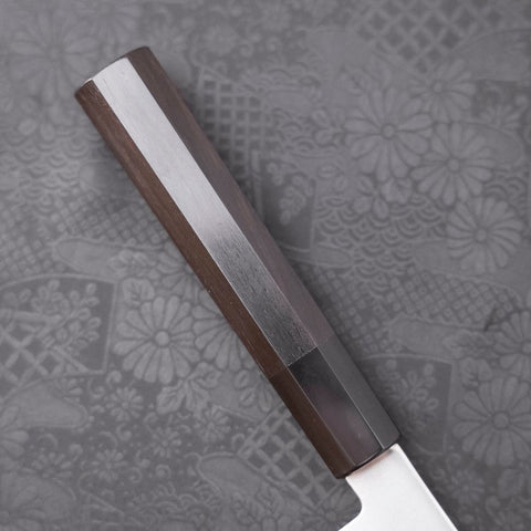 Gyuto HAP-40 Polished Buffalo Ebony Handle 180mm-[Musashi]-[Japanese-Kitchen-Knives]