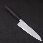 Gyuto HAP-40 Polished Buffalo Ebony Handle 180mm-[Musashi]-[Japanese-Kitchen-Knives]