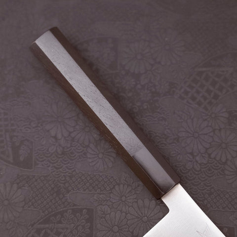 Gyuto HAP-40 Polished Buffalo Ebony Handle 210mm-[Musashi]-[Japanese-Kitchen-Knives]