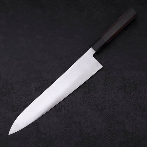 Gyuto HAP-40 Polished Buffalo Ebony Handle 270mm-[Musashi]-[Japanese-Kitchen-Knives]