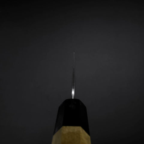 Gyuto HAP-40 Polished Buffalo Magnolia Handle 210mm (8.3”)-[Musashi]-[Japanese-Kitchen-Knives]