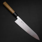 Gyuto HAP-40 Polished Buffalo Magnolia Handle 210mm (8.3”)-[Musashi]-[Japanese-Kitchen-Knives]