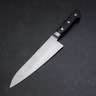 Gyuto Molybdenum Polished Western Black Handle 180mm (7”)-[Musashi]-[Japanese-Kitchen-Knives]