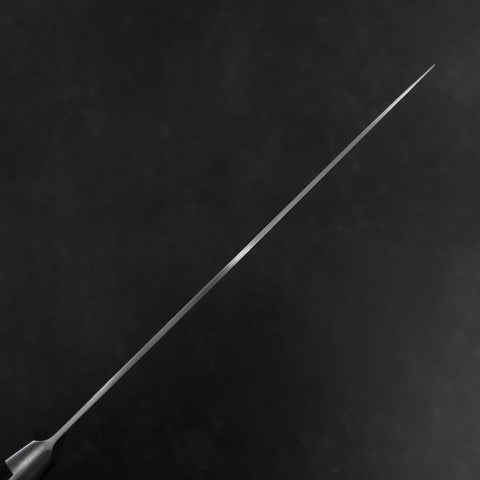Gyuto Molybdenum Polished Western Black Handle 180mm (7”)-[Musashi]-[Japanese-Kitchen-Knives]