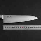 Gyuto Molybdenum Polished Western Black Handle 180mm (7”)-[Musashi]-[Japanese-Kitchen-Knives]