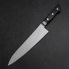 Gyuto Molybdenum Polished Western Black Handle 210mm (8.3”)-[Musashi]-[Japanese-Kitchen-Knives]