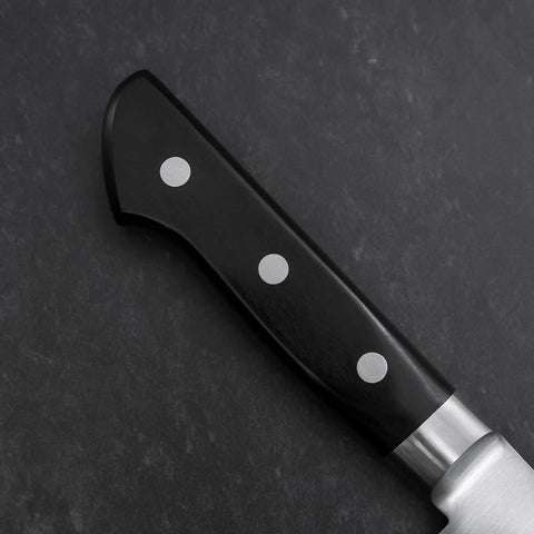 Gyuto Molybdenum Polished Western Black Handle 210mm (8.3”)-[Musashi]-[Japanese-Kitchen-Knives]