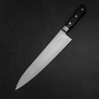 Gyuto Molybdenum Polished Western Black Handle 240mm-[Musashi]-[Japanese-Kitchen-Knives]