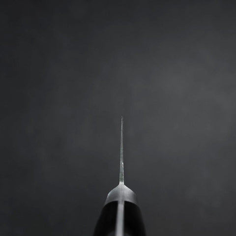 Gyuto Molybdenum Polished Western Black Handle 240mm-[Musashi]-[Japanese-Kitchen-Knives]