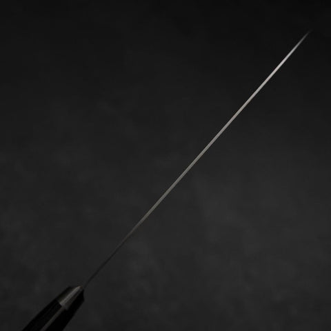 Gyuto Molybdenum Polished Western Purple Handle 210mm-[Musashi]-[Japanese-Kitchen-Knives]