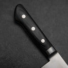 Gyuto Molybdenum Polished Western Purple Handle 210mm-[Musashi]-[Japanese-Kitchen-Knives]