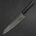 Gyuto SG-2 Black Nickel Damascus Ebony Handle 210mm-[Musashi]-[Japanese-Kitchen-Knives]
