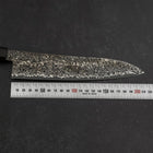 Gyuto SG-2 Black Nickel Damascus Ebony Handle 210mm-[Musashi]-[Japanese-Kitchen-Knives]