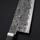 Gyuto SG-2 Black Nickel Damascus Western Ebony Handle 210mm (8.3”)-[Musashi]-[Japanese-Kitchen-Knives]