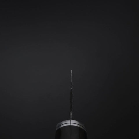 Gyuto SG-2 Black Nickel Damascus Western Ebony Handle 210mm-[Musashi]-[Japanese-Kitchen-Knives]