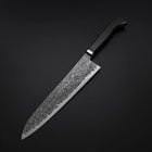 Gyuto SG-2 Black Nickel Damascus Western Ebony Handle 240mm (9.4”)-[Musashi]-[Japanese-Kitchen-Knives]