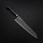 Gyuto SG-2 Black Nickel Damascus Western Ebony Handle 240mm (9.4”)-[Musashi]-[Japanese-Kitchen-Knives]
