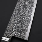 Gyuto SG-2 Black Nickel Damascus Western Ebony Handle 240mm-[Musashi]-[Japanese-Kitchen-Knives]