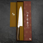 Gyuto SG-2 Damascus Western Golden Ebony Handle 210mm (8.3”)-[Musashi]-[Japanese-Kitchen-Knives]
