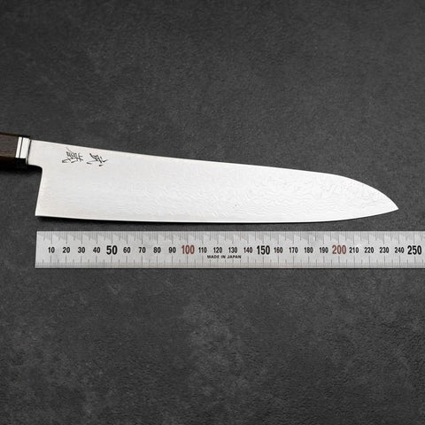 Gyuto SG-2 Damascus Western Golden Ebony Handle 240mm (9.4”)-[Musashi]-[Japanese-Kitchen-Knives]