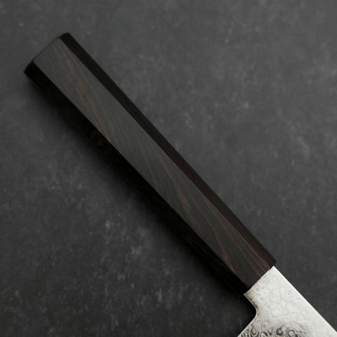 Gyuto SG-2 Nickel Damascus Ebony Handle 210mm-[Musashi]-[Japanese-Kitchen-Knives]