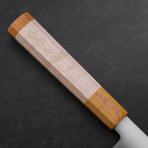 Gyuto SG-2 Polished Yellow Maple Handle 210mm (8.3”)-[Musashi]-[Japanese-Kitchen-Knives]