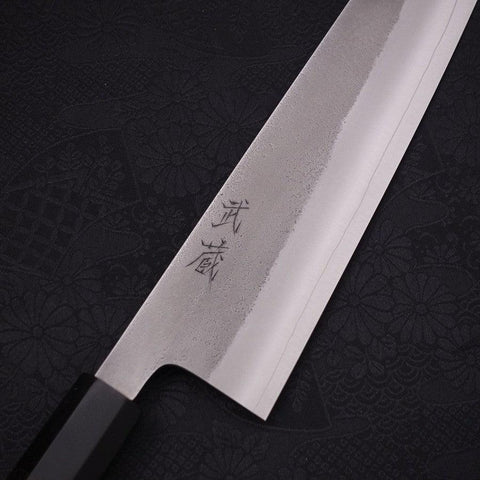 Gyuto SKD11 Nashiji Buffalo Ebony Handle 240mm (9.4”)