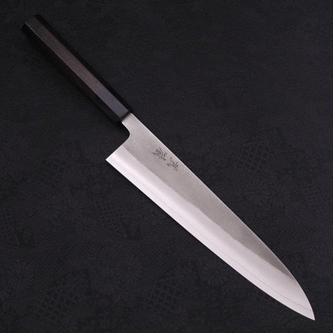Gyuto SKD11 Nashiji Buffalo Ebony Handle 240mm (9.4”)