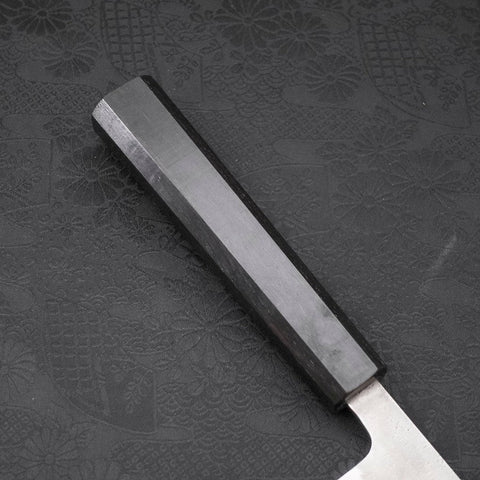 Gyuto SKD11 Nashiji Ebony Handle 210mm-[Musashi]-[Japanese-Kitchen-Knives]