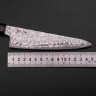 Gyuto SLD Black Damascus Ebony Handle 150mm-[Musashi]-[Japanese-Kitchen-Knives]