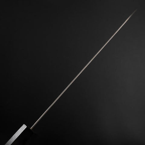 Gyuto SLD Black Damascus Ebony Handle 195mm-[Musashi]-[Japanese-Kitchen-Knives]