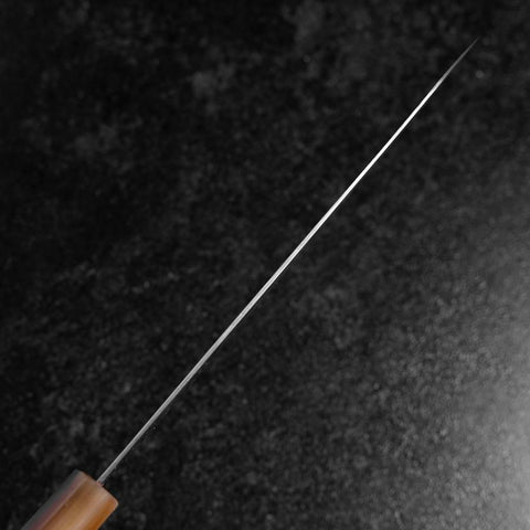 Gyuto SLD Mirror Buffalo Dark Pink Maple Handle 210mm (8.3”)-[Musashi]-[Japanese-Kitchen-Knives]