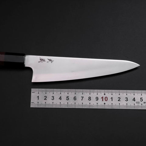 Gyuto SLD Mirror Buffalo Walnut Handle 150mm-[Musashi]-[Japanese-Kitchen-Knives]