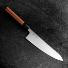 Gyuto SLD Mirror Buffalo Walnut Handle 210mm (8.3”)-[Musashi]-[Japanese-Kitchen-Knives]