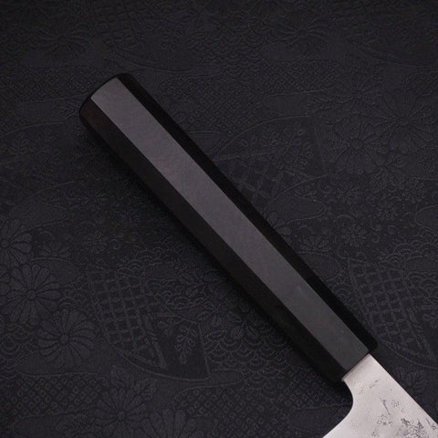 Gyuto SLD Nashiji Washi Buffalo Ebony Handle 210mm-[Musashi]-[Japanese-Kitchen-Knives]