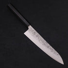 Gyuto SLD Nashiji Washi Buffalo Ebony Handle 210mm-[Musashi]-[Japanese-Kitchen-Knives]