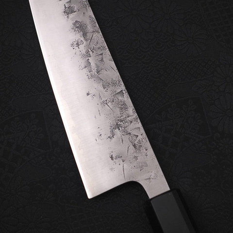 Gyuto SLD Nashiji Washi Buffalo Magnolia Handle 210mm-[Musashi]-[Japanese-Kitchen-Knives]
