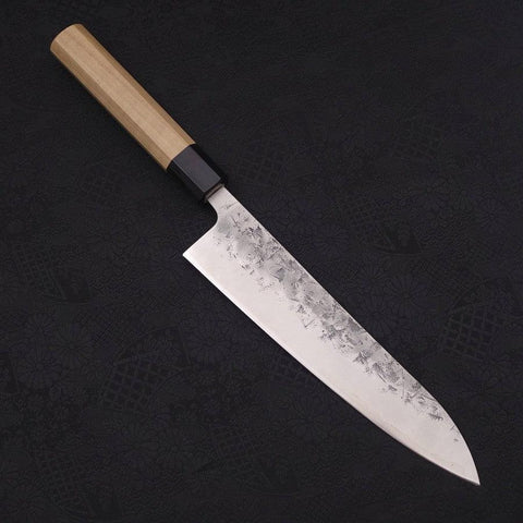 Gyuto SLD Nashiji Washi Buffalo Magnolia Handle 210mm-[Musashi]-[Japanese-Kitchen-Knives]
