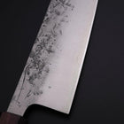 Gyuto SLD Nashiji Washi Purple Urushi Handle 210mm-[Musashi]-[Japanese-Kitchen-Knives]
