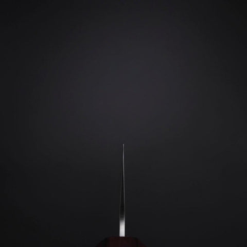 Gyuto SLD Nashiji Washi Purple Urushi Handle 210mm-[Musashi]-[Japanese-Kitchen-Knives]