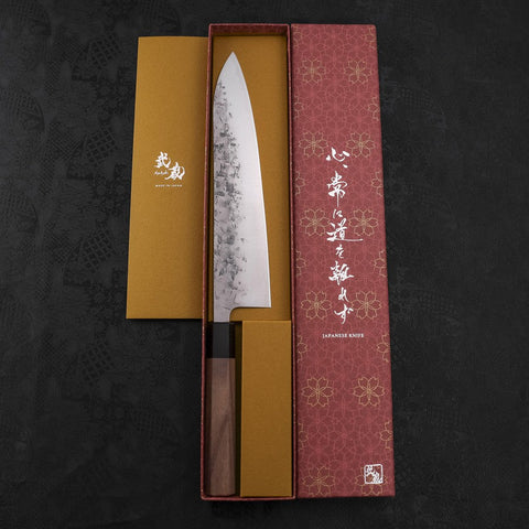 Gyuto SLD Nashiji Washi Mango de Nogal 240 mm