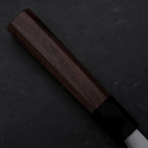Gyuto SLD Polished Buffalo Walnut Handle 195mm (7.7”)-[Musashi]-[Japanese-Kitchen-Knives]