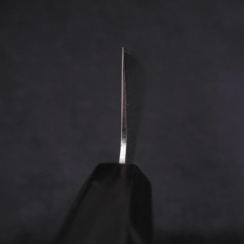 Gyuto SLD Damasco Níquel Ondulado Mango de Ébano con Cuerno de Búfalo 210 mm