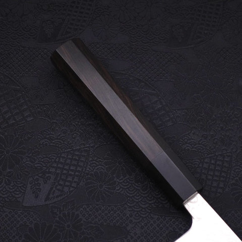 Gyuto SLD Damasco Níquel Ondulado Mango de Ébano con Cuerno de Búfalo 240mm