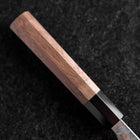 Gyuto SLD Wave Nickel Damascus Buffalo Walnut Handle 210mm-[Musashi]-[Japanese-Kitchen-Knives]