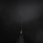 Gyuto SLD Wave Nickel Damascus Dark Blue Urushi Handle 240mm (9.4”)-[Musashi]-[Japanese-Kitchen-Knives]
